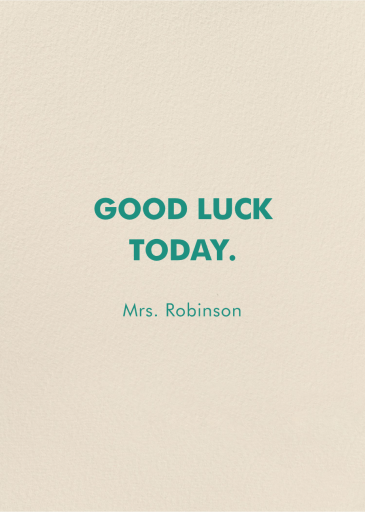 Trash Panda - Encouragement Card by Party Mountain - Back