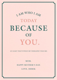 A Therapeutic Mom by Derek Blasberg