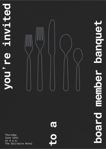Utensils - Business Event Invitation by Paperless Post
