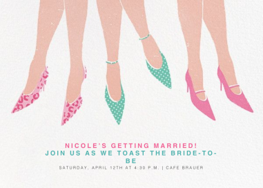 Out On The Town - Bridal Shower Invitation by Paperless Post