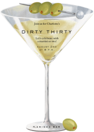 Dirty Martini by Paperless Post