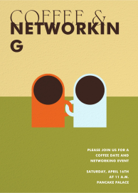Two for Tea - Business Event Invitation by Paperless Post