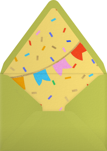 Icing on the Cake - Paperless Post Envelope