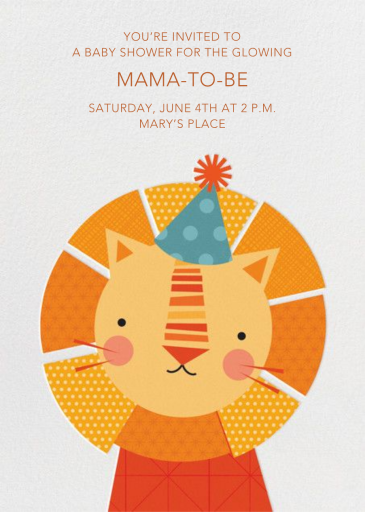 Party Lion by Petit Collage