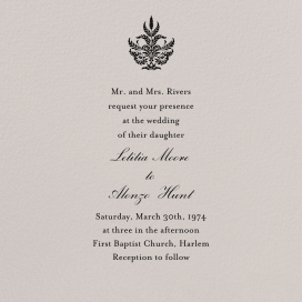 Oyster - Wedding Invitation by Paperless Post