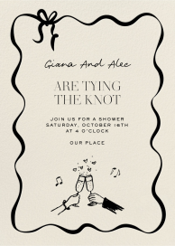 Set the Tune - Bridal Shower Invitation by Pulp Templates Co.