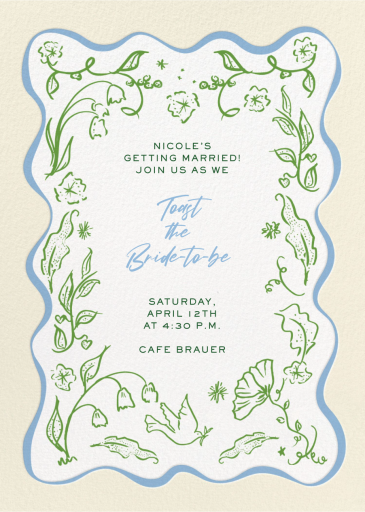Sweet Notes - Invitation by Pulp Templates Co.