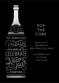 Pop Your Cork by Paperless Post