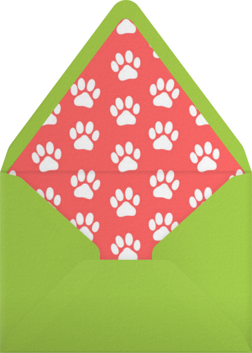 Happy Pawlidays - Paperless Post Envelope