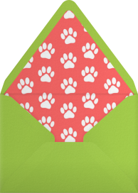 Happy Pawlidays - Paperless Post Envelope