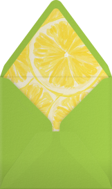 Lemon Twist - Derek Blasberg Envelope