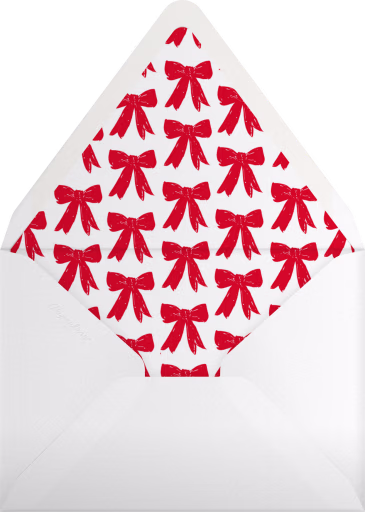 Christmas Windowpane - Linda and Harriett Envelope