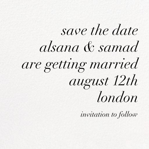 Full-Page Photo (Text Overlay) by Paperless Post - Back