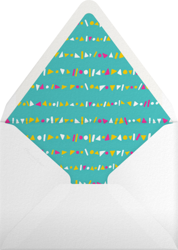 Streamer Shapes (Photo) - Paperless Post Envelope