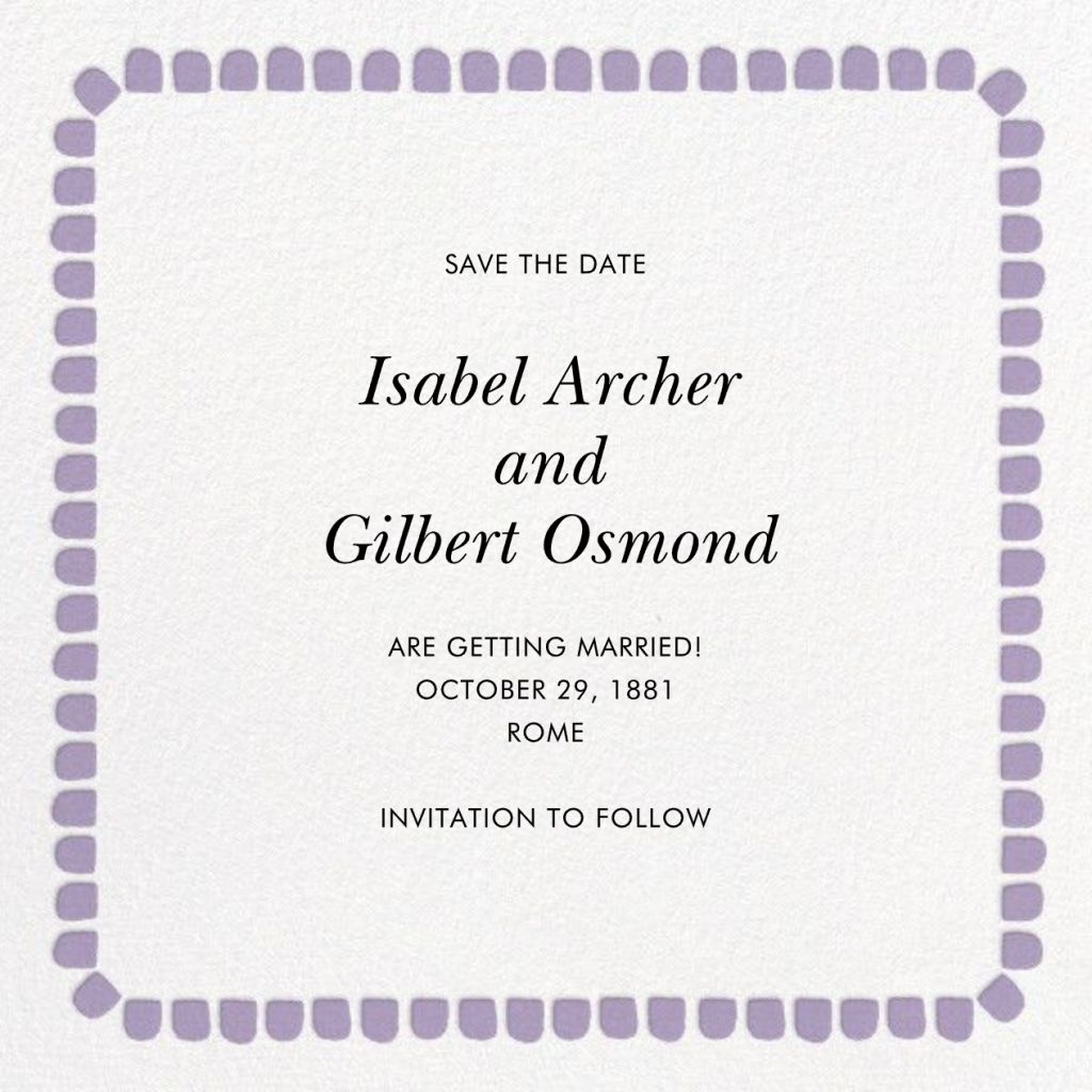 Gumdrop Border Invitation