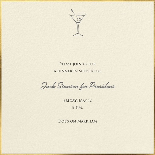 Thurloe - Party Invitation by Paperless Post