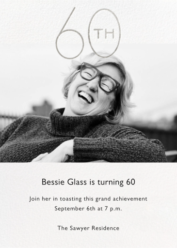 Decade Photo - Birthday Invitation by Paperless Post