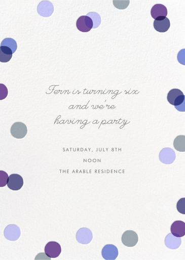 Carnaby (Tall) - Birthday Invitation by Paperless Post