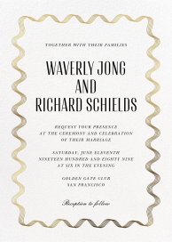 Sound Wave - Wedding Invitation by Paperless Post