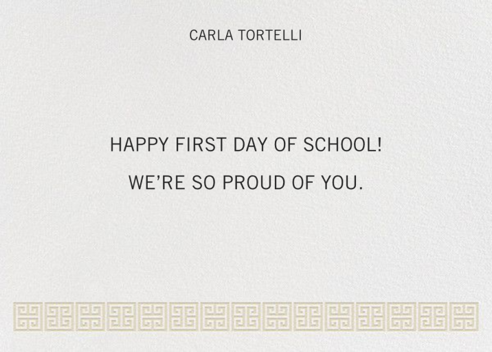 Greek Key (Stationery) - Stationery by Jonathan Adler