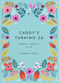 Folk Floral - Birthday Invitation by Rifle Paper Co.