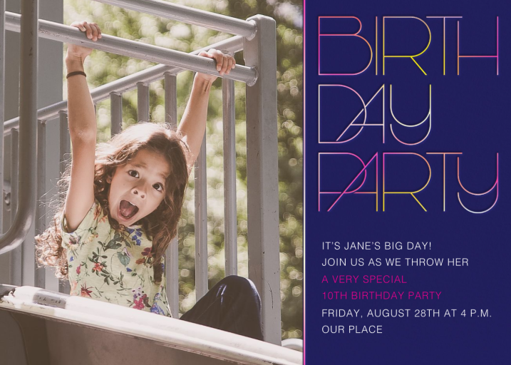 Birthday Candle Lighting (Photo) - Birthday Invitation by Paperless Post