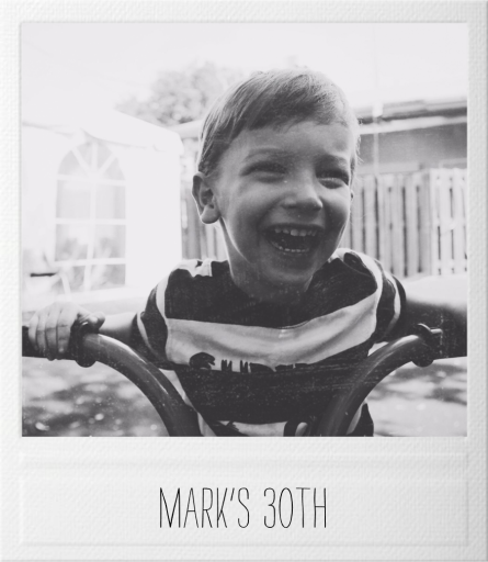 Snapshot - Double Sided - Birthday Invitation by Paperless Post