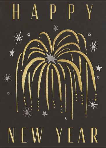 Work It - New Year's Card by Paperless Post