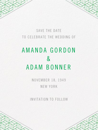 Parterre (Save the Date) - Save the Date by Crane & Co.