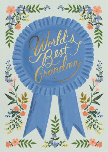 World's Best Grandma by Rifle Paper Co.