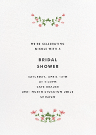 Floral Border - Tall by Paperless Post