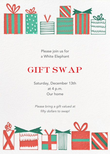 So Happy to See You! - Holiday Party Invitation by Mr. Boddington's Studio