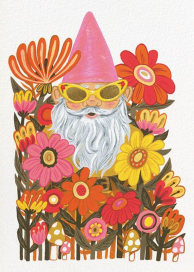 Gnome Worries (Krista Perry) - Birthday Card by Red Cap Cards