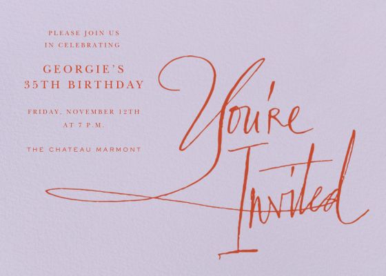 Spring Birthday Invitations | Send online instantly | RSVP tracking