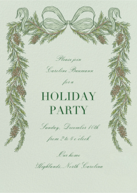 Longleaf (Holly Hollon) - Holiday Party Invitation by Dogwood Hill