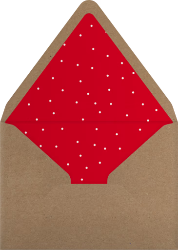 Holiday Banner - Mr. Boddington's Studio Envelope