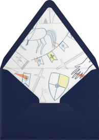 Sealed with a Shield - Meri Meri Envelope