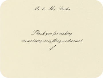 Viceroy (Thank You) - Stationery by Crane & Co.