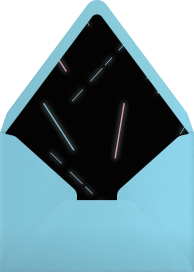 Let's Glow - Paperless Post Envelope