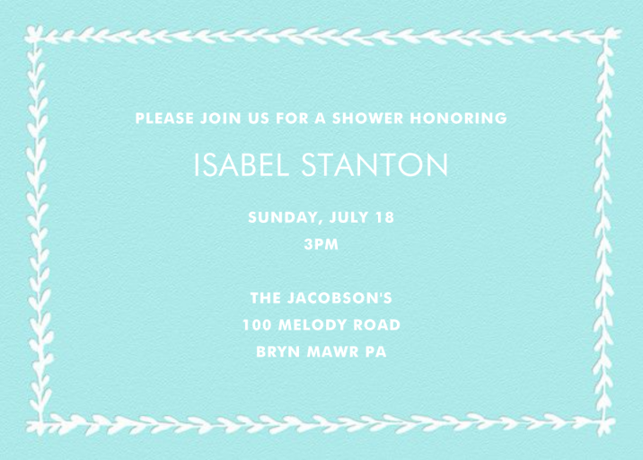 Branch Border by Linda and Harriett