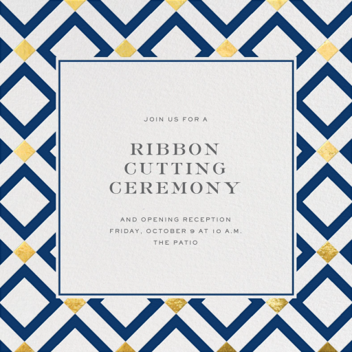 Gold Diamond Tile by Jonathan Adler