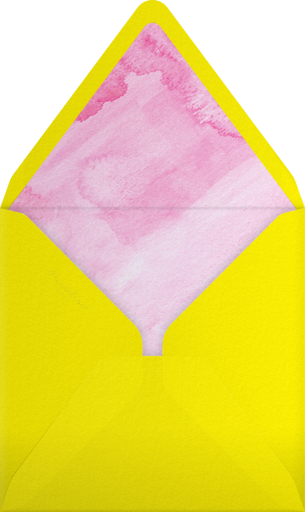 Hawaiian Flower - Paperless Post Envelope