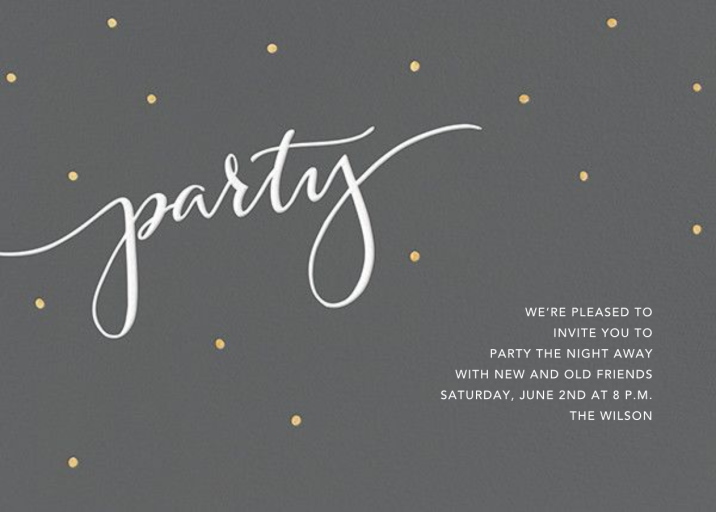 Signature Party by Sugar Paper