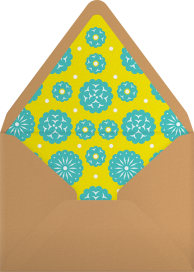 Fiesta Banner - Paperless Post Envelope