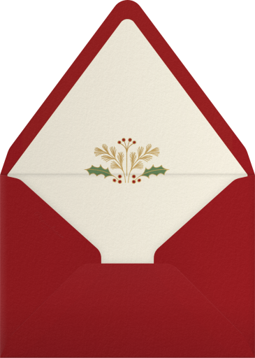 Deco the Halls - Paperless Post Envelope