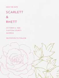 Meet me in the Menagerie (Save the Date) by Crane & Co.