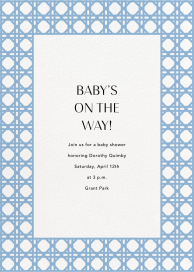 Rattan (New) - Baby Shower Invitation by Paperless Post