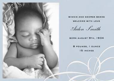 Belle Boulevard (Photo Save the Date) - Birth Announcement by kate spade new york