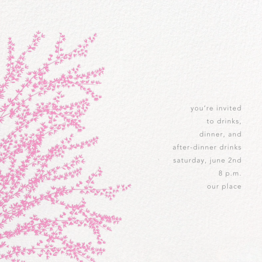 Forsythia Branch by Paperless Post