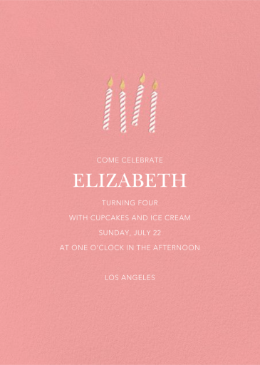 And One for Good Luck - Invitation by Sugar Paper